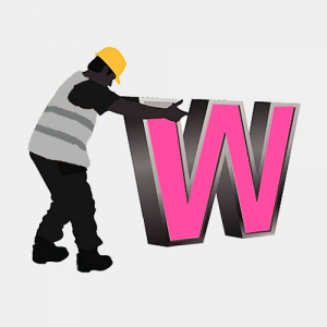 Litery winylowe XXL